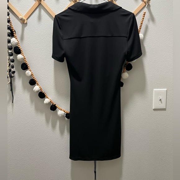 Alice + Olivia Marsha Ruched Polo Dress NWT - Picture 9 of 9